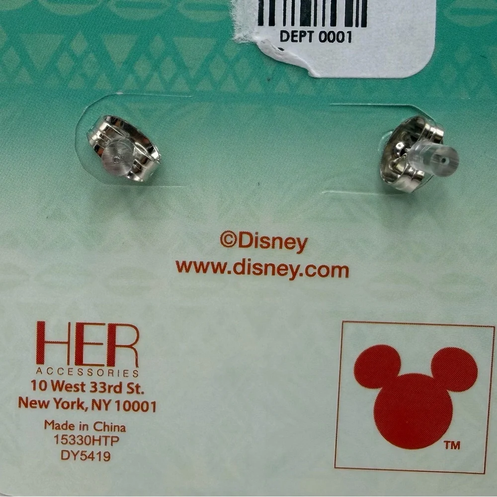 Disney Moana 2 Pua Earrings - Pink and Gray NWT